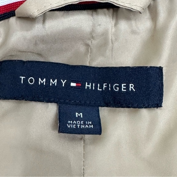 Tommy Hilfiger Women's Size Medium Beige Diamond Quilted Barn Jacket - Picture 9 of 16